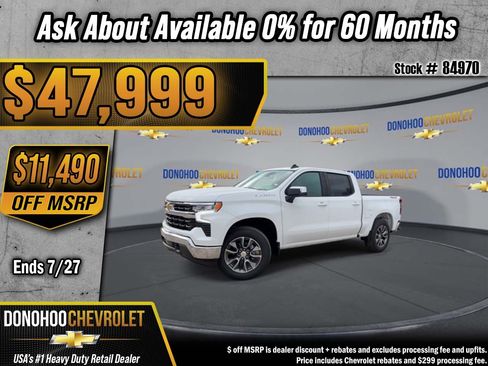 New 2026 Chevrolet Silverado 1500 LT AWD/4WD image 1