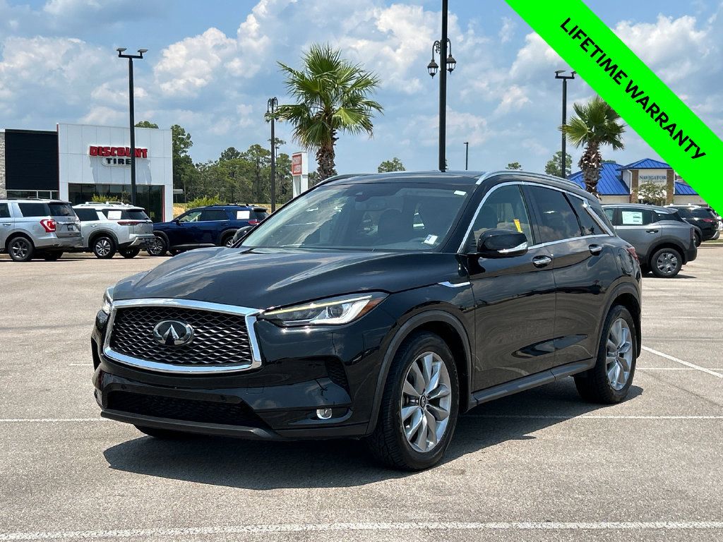Used 2022 INFINITI QX50 Essential w/ Cargo Package FWD image 1