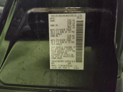 Used 2023 Nissan Murano SV AWD/4WD image 33