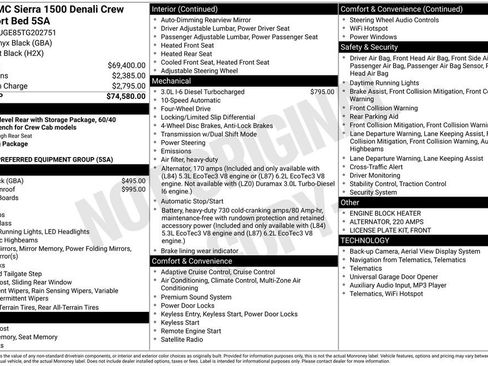 New 2026 GMC Sierra 1500 Denali AWD/4WD image 5