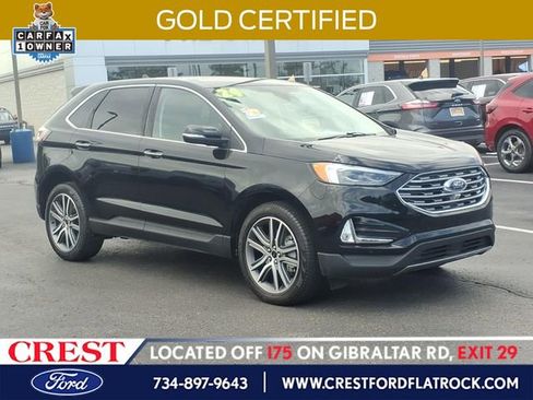 Certified 2024 Ford Edge Titanium w/ Equipment Group 301A AWD/4WD image 1