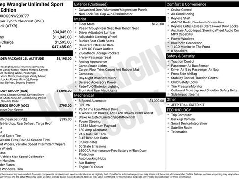 Used 2022 Jeep Wrangler Unlimited Sport image 5