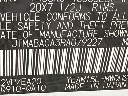 Used 2024 Toyota bZ4X Limited w/ Weather Package image 34