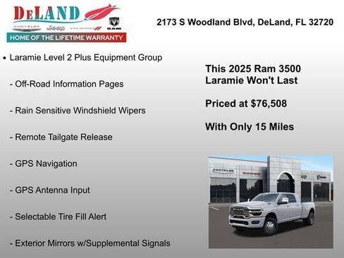 New 2025 RAM 3500 Laramie image 12