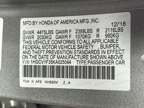 Used 2019 Honda Accord Sport image 29