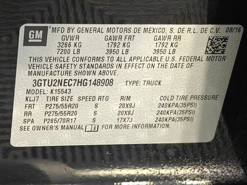 Used 2017 GMC Sierra 1500 SLT AWD/4WD image 56