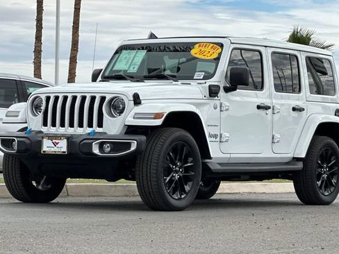 Certified 2023 Jeep Wrangler Unlimited Sahara w/ Cold Weather Group image 8