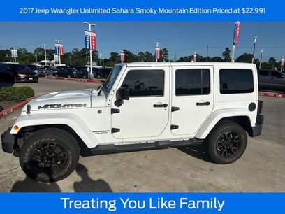 Used 2017 Jeep Wrangler Unlimited Sahara