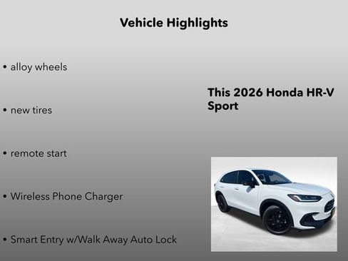 New 2026 Honda HR-V Sport image 15