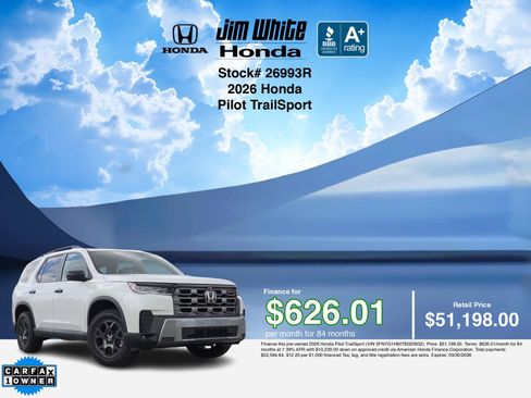 Certified 2026 Honda Pilot TrailSport image 32