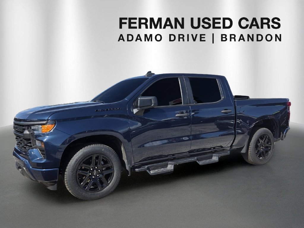 Used 2023 Chevrolet Silverado 1500 Custom w/ LPO, Dark Essentials Package RWD image 1