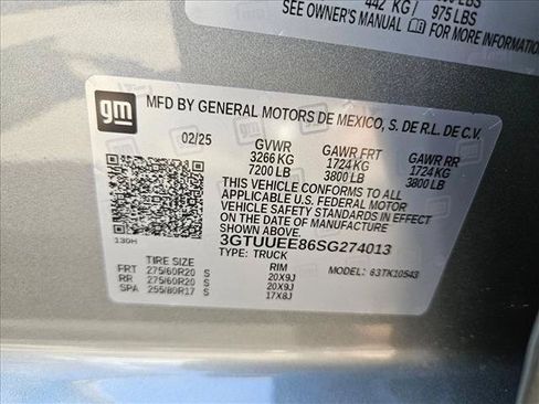 Used 2025 GMC Sierra 1500 AT4 w/ AT4 Premium Package AWD/4WD image 19