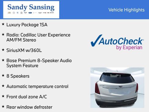 Used 2021 Cadillac XT5 Luxury FWD image 7