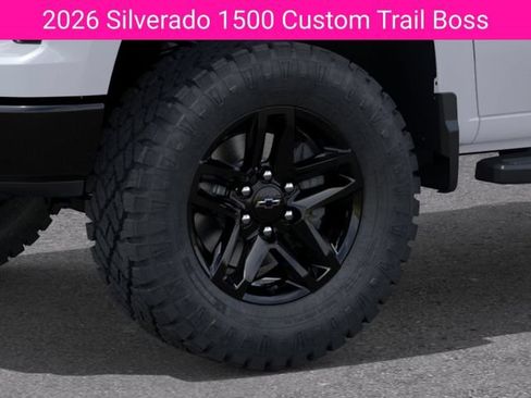New 2026 Chevrolet Silverado 1500 Custom Trail Boss AWD/4WD image 10