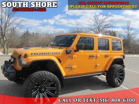 Used 2021 Jeep Wrangler Unlimited Rubicon 4xe w/ Steel Bumper Group image 1