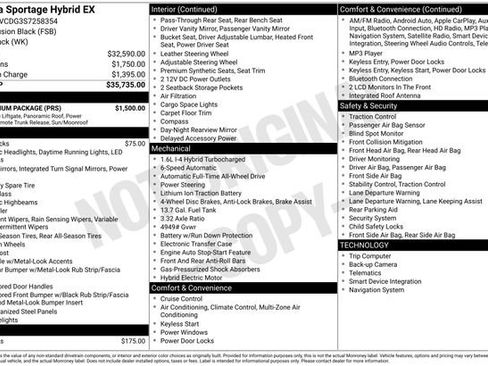 New 2025 Kia Sportage EX w/ EX Premium Package AWD/4WD image 5