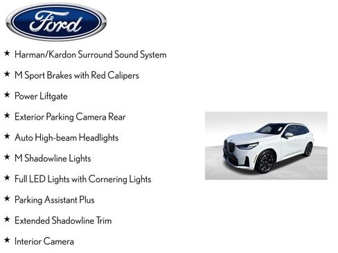 Used 2025 BMW X3 M50 w/ Premium Package image 8