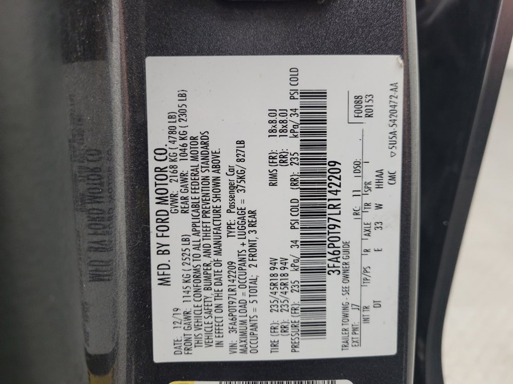 Used 2020 Ford Fusion SE AWD/4WD image 33