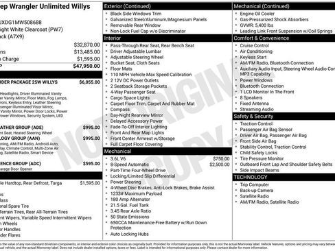 Used 2021 Jeep Wrangler Unlimited Sport image 37