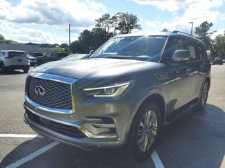 Used 2021 INFINITI QX80 Luxe w/ Cargo Package RWD video 3
