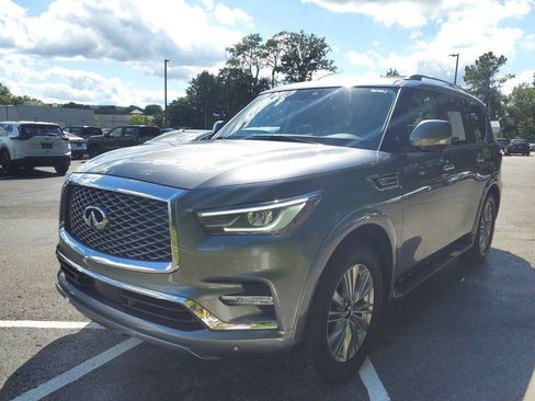 Used 2021 INFINITI QX80 Luxe w/ Cargo Package RWD image 3