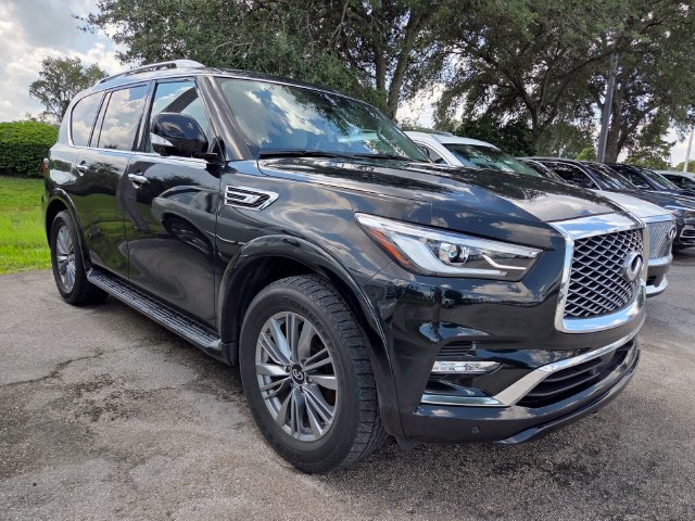 Used 2022 INFINITI QX80 Luxe w/ Cargo Package AWD/4WD image 3