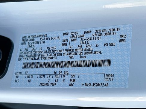 New 2026 Ford F150 XLT w/ XLT Black Appearance Package image 20