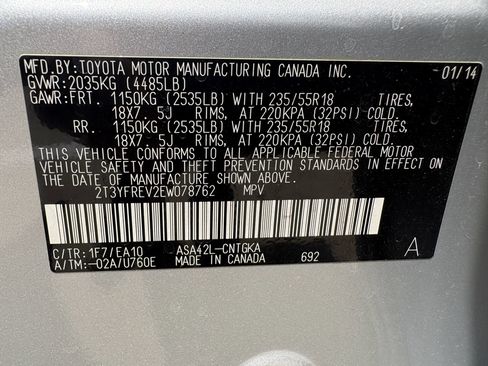 Used 2014 Toyota RAV4 Limited w/ Technology Package FWD image 40