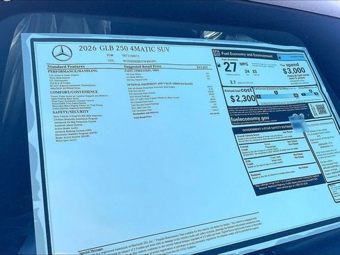 New 2026 Mercedes-Benz GLB 250 4MATIC image 12