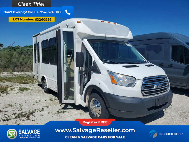 Used 2019 Ford Transit 350 138 DRW w/ Shuttle Bus Prep Package RWD image 5