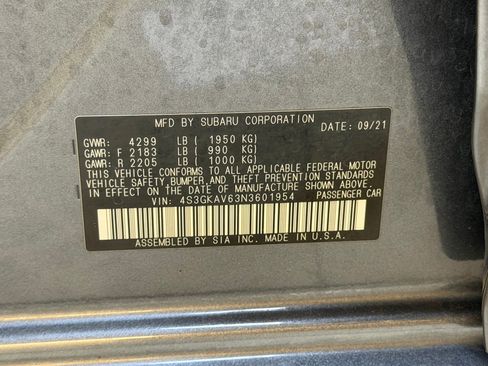 Used 2022 Subaru Impreza 2.0i Premium AWD/4WD image 19