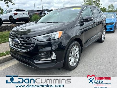 Used 2023 Ford Edge Titanium w/ Cargo Accessory Package AWD/4WD image 1