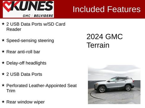 Used 2024 GMC Terrain SLT AWD/4WD image 2