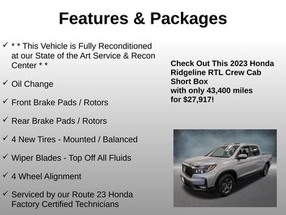 Used 2023 Honda Ridgeline RTL