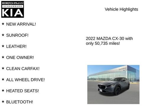 Used 2022 MAZDA CX-30 AWD 2.5 S w/ Preferred Package image 7