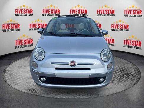 Used 2012 FIAT 500 Lounge w/ Luxury Leather Pkg image 2