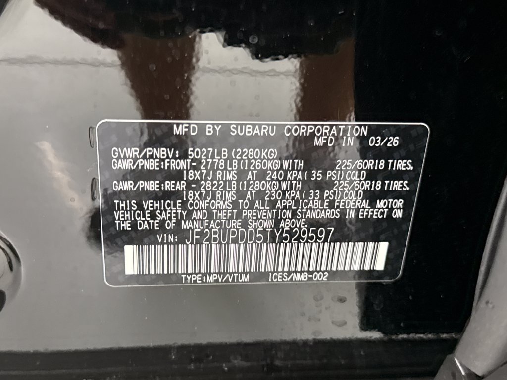 New 2026 Subaru Outback Limited AWD/4WD image 30