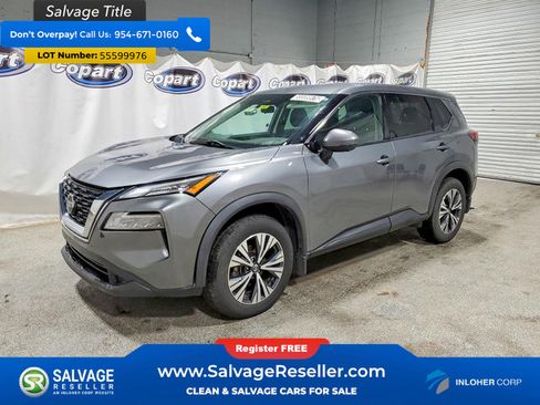 Used 2021 Nissan Rogue SV AWD/4WD image 1