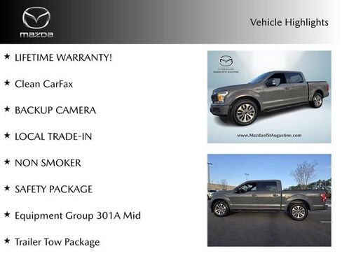 Used 2018 Ford F150 XLT w/ Equipment Group 301A Mid image 2