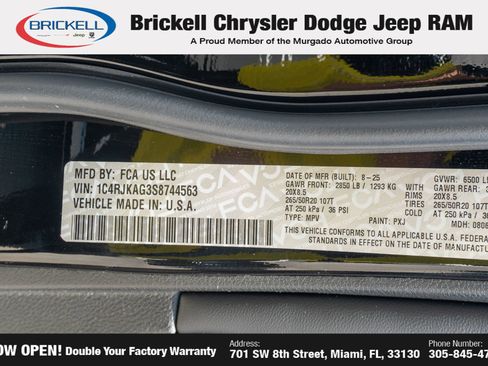 Used 2025 Jeep Grand Cherokee L Altitude AWD/4WD image 44