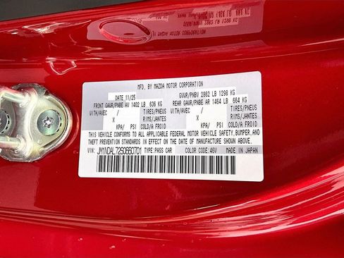 New 2025 MAZDA MX-5 Miata RF Club image 24