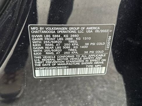 Used 2022 Volkswagen Atlas SE image 25