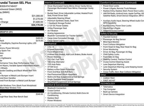 New 2026 Hyundai Tucson SEL Plus FWD image 6