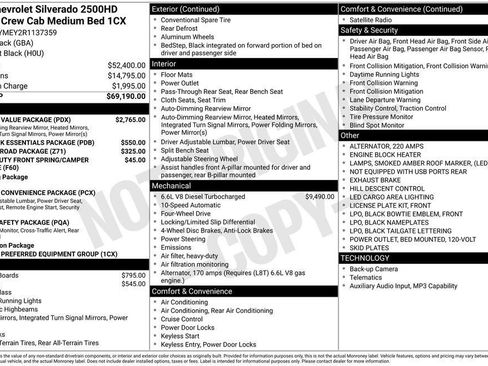 Used 2024 Chevrolet Silverado 2500 Custom w/ Custom Value Package image 4