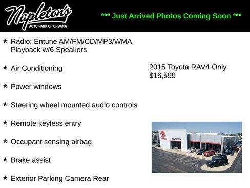 Used 2015 Toyota RAV4 LE FWD image 1