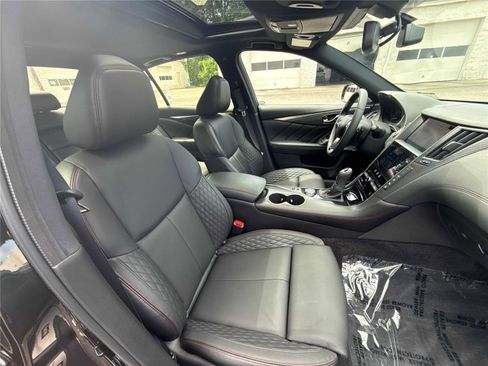 Certified 2023 INFINITI Q50 Red Sport 400 w/ Black Opal Edition RWD image 26