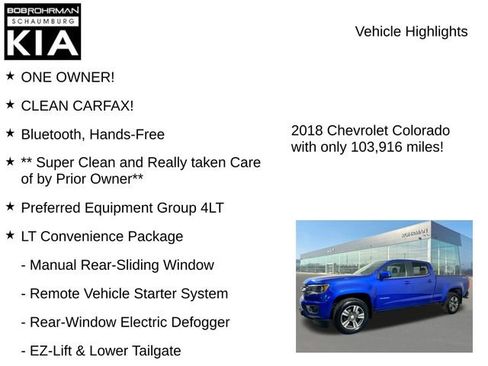 Used 2018 Chevrolet Colorado LT w/ LT Convenience Package image 8