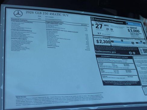 New 2026 Mercedes-Benz GLB 250 4MATIC image 34