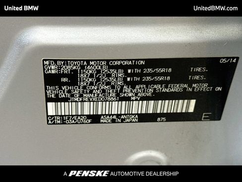 Used 2014 Toyota RAV4 Limited AWD/4WD image 22