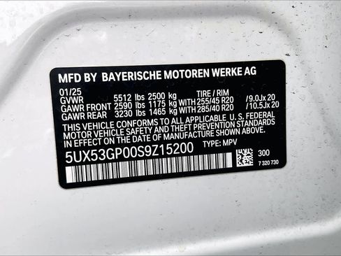 Used 2025 BMW X3 xDrive30i w/ Convenience Package image 32